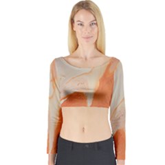 Fire Fall Long Sleeve Crop Top by WILLBIRDWELL