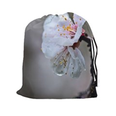 Rainy Day Of Hanami Season Drawstring Pouch (xxl) by FunnyCow