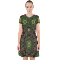 Sunshine Mandala In Rose Heaven Adorable In Chiffon Dress by pepitasart