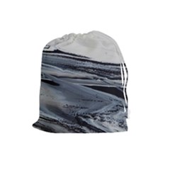 Space Drift Drawstring Pouch (large) by WILLBIRDWELL
