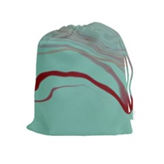 Floating Away Drawstring Pouch (xl) by WILLBIRDWELL