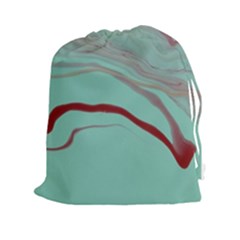 Floating Away Drawstring Pouch (xxl) by WILLBIRDWELL