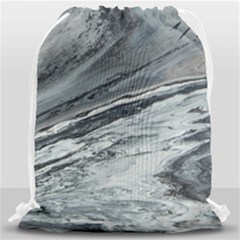 Edge Of A Black Hole Drawstring Bag (large) by WILLBIRDWELL