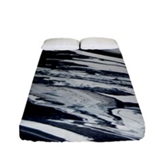 Space Orca Fitted Sheet (full/ Double Size) by WILLBIRDWELL