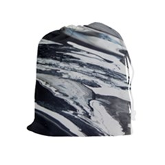 Space Orca Drawstring Pouch (xl) by WILLBIRDWELL