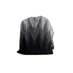 Feather Graphic Design Background Drawstring Pouch (medium) by Nexatart