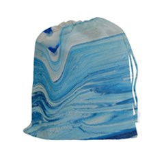 Space Bend Drawstring Pouch (xxl) by WILLBIRDWELL