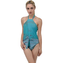 Copper Pond Go With The Flow One Piece Swimsuit by WILLBIRDWELL