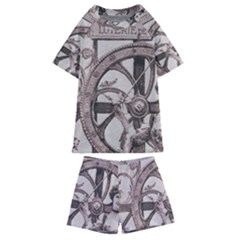 Lottery Kids  Swim Tee And Shorts Set by vintage2030