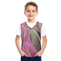 Pink Leaves Kids  Sportswear by snowwhitegirl