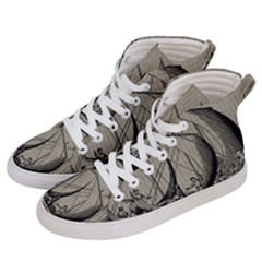 Ship 1515875 1280 Women s Hi-top Skate Sneakers by vintage2030