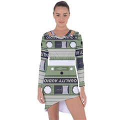 Cassette 40267 1280 Asymmetric Cut-out Shift Dress by vintage2030