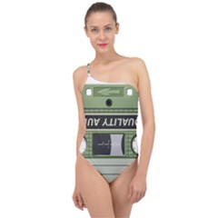 Cassette 40267 1280 Classic One Shoulder Swimsuit by vintage2030