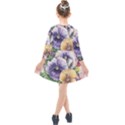 Lowers Pansy Kids  Quarter Sleeve Shirt Dress View2