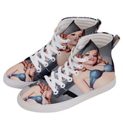 Retro 1265788 1920 Women s Hi-top Skate Sneakers by vintage2030