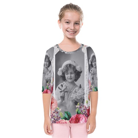Vintage 1168516 1920 Kids  Quarter Sleeve Raglan Tee by vintage2030