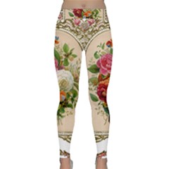 Ornate 1171145 1280 Classic Yoga Leggings by vintage2030