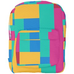 Background Abstract Full Print Backpack by Sapixe