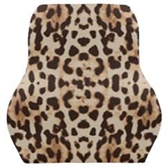 Pattern Leopard Skin Background Car Seat Back Cushion  by Sapixe