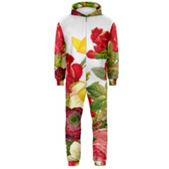 Flower Bouquet 1131891 1920 Hooded Jumpsuit (men)  by vintage2030