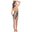 Vintage 1060195 1920 Halter Front Plunge Swimsuit View2