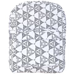 Black And White Pattern Full Print Backpack by Simbadda