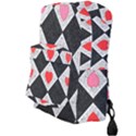 Diamonds Hearts Mosaic Pattern Full Print Backpack View3
