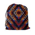 Kaleidoscope Art Pattern Ornament Drawstring Pouch (XXL) View2