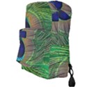 Peacock Feather Macro Peacock Bird Full Print Backpack View3