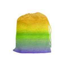 Ombre Drawstring Pouch (large) by Valentinaart
