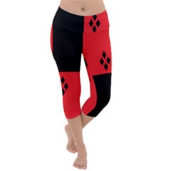 Harley Lightweight Velour Capri Yoga Leggings by raeraeshescrafty