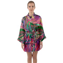 Delight  Long Sleeve Kimono Robe by nicholakarma
