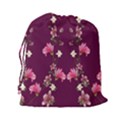 New Motif Design Textile New Design Drawstring Pouch (XXL) View2