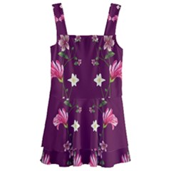 New Motif Design Textile New Design Kids  Layered Skirt Swimsuit by Simbadda