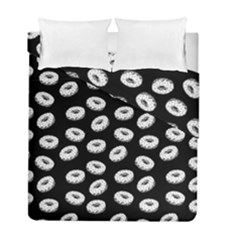 Donuts Pattern Duvet Cover Double Side (full/ Double Size) by Valentinaart