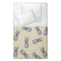 Pineapple Pattern Duvet Cover (single Size) by Valentinaart