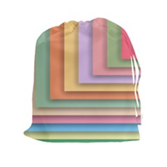 Colorful Wallpaper Abstract Drawstring Pouch (xxl) by Simbadda