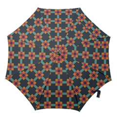 Abstract Background Hook Handle Umbrellas (small) by Simbadda