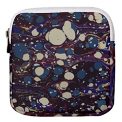 Marble Rock Comb Antique Mini Square Pouch by Simbadda