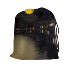 Travel Architecture Tourism Venice Drawstring Pouch (xxl) by Celenk