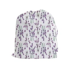 Flower Pattern Pattern Design Drawstring Pouch (xl) by Celenk