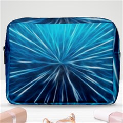 Background Structure Lines Make Up Pouch (large) by Celenk
