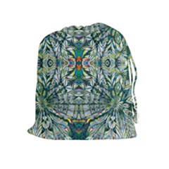 Pattern Design Pattern Geometry Drawstring Pouch (xl) by Celenk