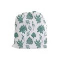 Flower Pattern Pattern Design Drawstring Pouch (Large) View1
