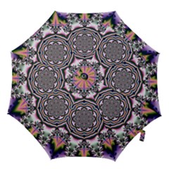 Pattern Abstract Background Art Hook Handle Umbrellas (small) by Celenk