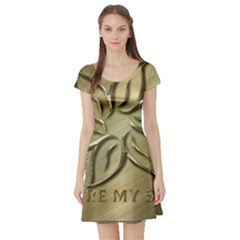 You Are My Star Short Sleeve Skater Dress by NSGLOBALDESIGNS2