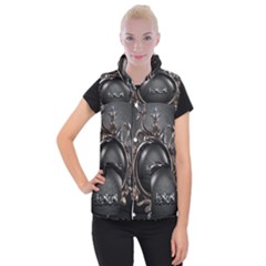Jesus Women s Button Up Vest by NSGLOBALDESIGNS2
