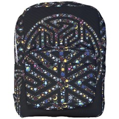 Symbol Wheel Mandala Design Full Print Backpack by Simbadda