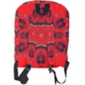 Chakra Art Heart Healing Red Full Print Backpack View2