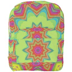 Abstract Art Abstract Background Pattern Full Print Backpack by Simbadda